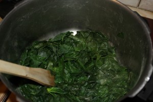 tarte épinards et gorgonzola