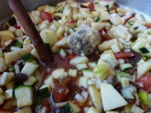 chutney de courgettes