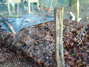 tas de feuilles mortes