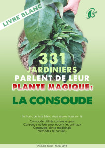 331 jaridiniers parlent de leur plante magique : la consoude livre blanc consoude
